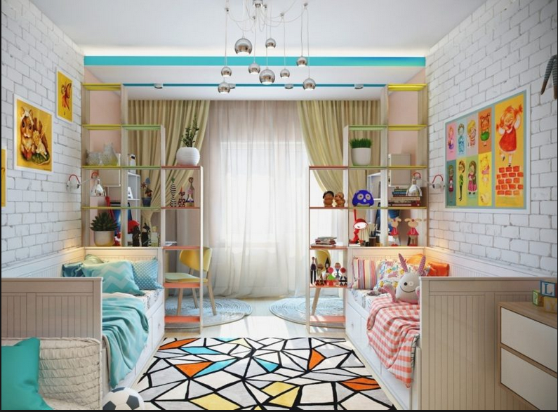 Дизайн комнаты для детей 10 лет