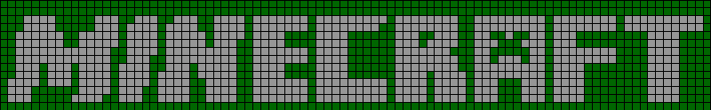 Рисовать логотип майнкрафта по клеточкам