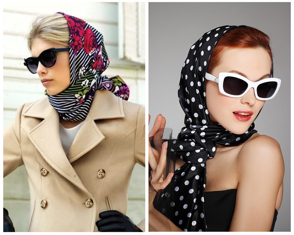 Как носить платок – обзор самых модных способов и образов