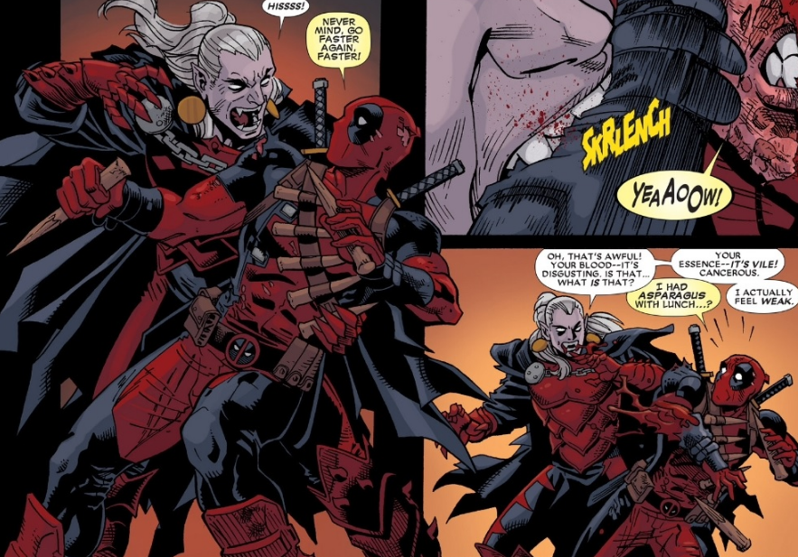 Дракула отведал "отравленной" крови Дэдпула