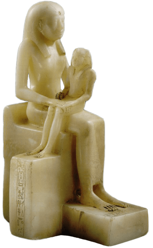 Статуэтка Пепи II , когда он был ребенком.