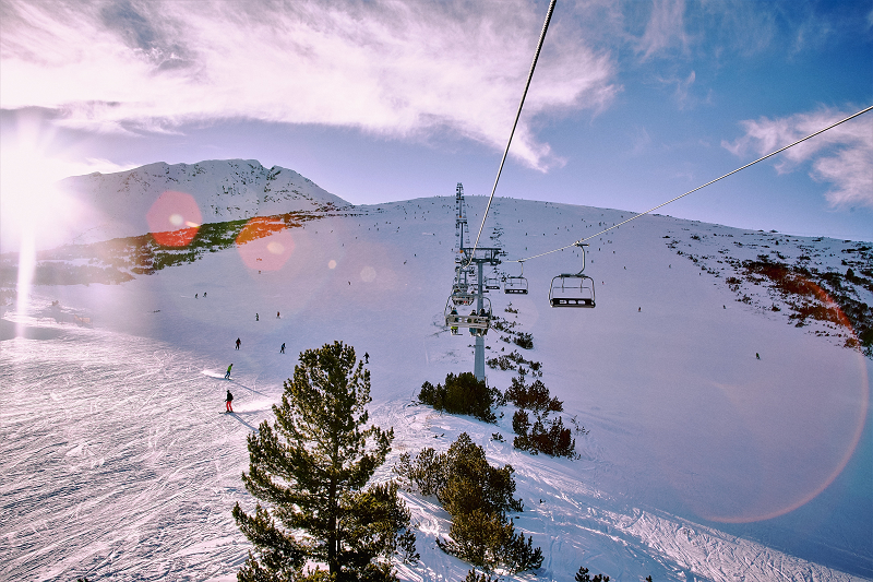 Кресельный подъемник в Банско