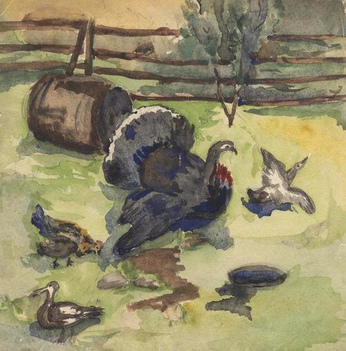 В. Конецкий. Близ Диканьки, июнь 1941 год. Морской литературно-художественный фонд имени Виктора Конецкого