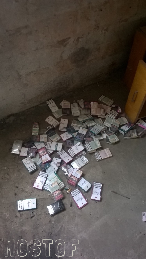 45 выкуренных пачек сигарет