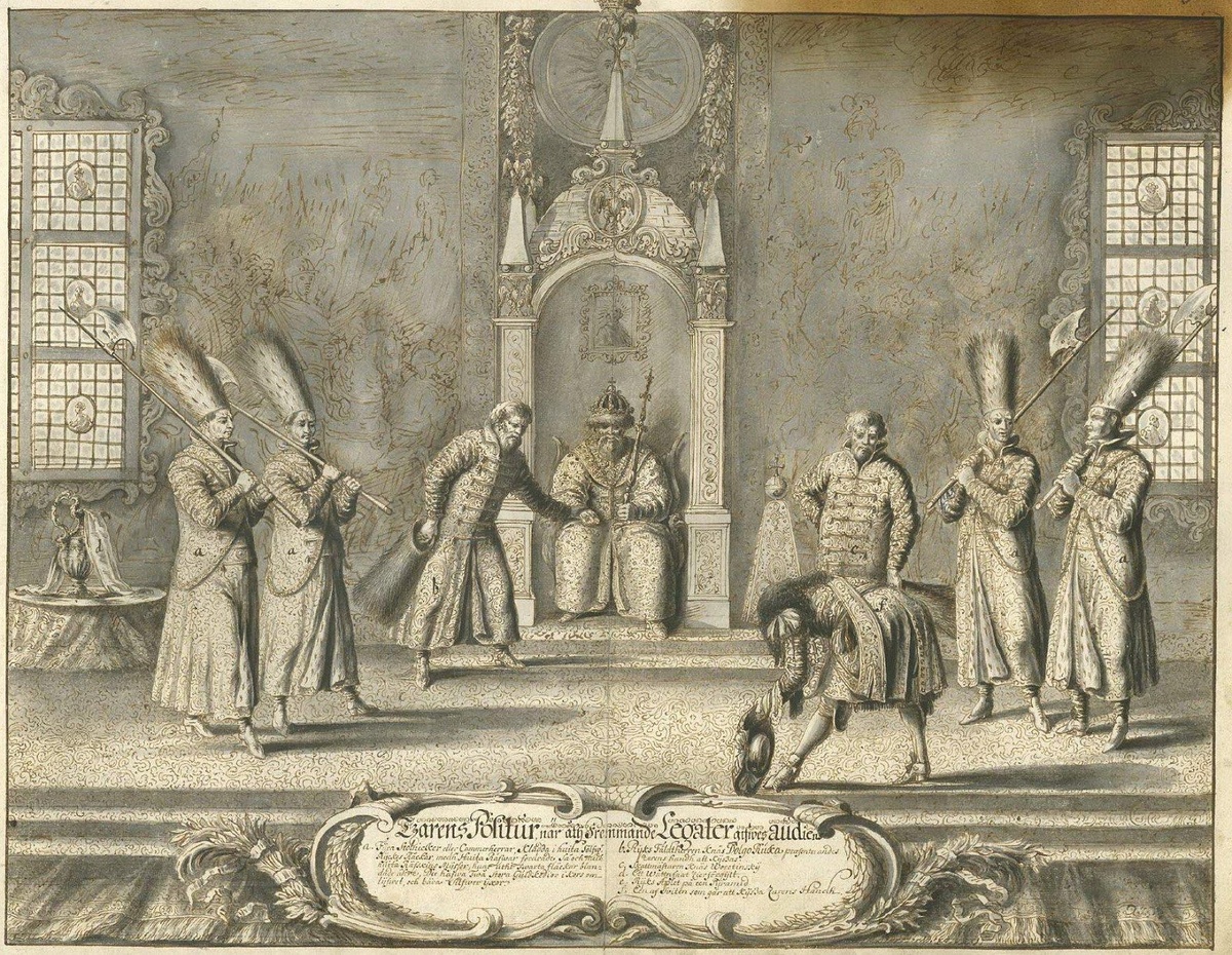 Рисунок 2. Гравюра 17 века