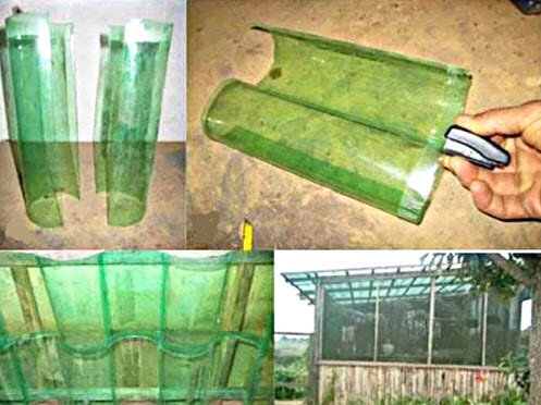 Пластиковые бутылки способны вдохнуть в садовый участок вторую жизнь