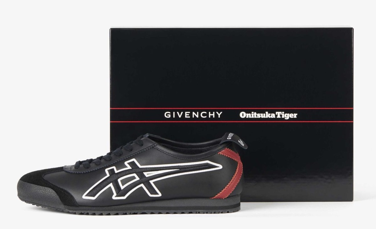 кроссовки от givenchy совместно с onitsuka