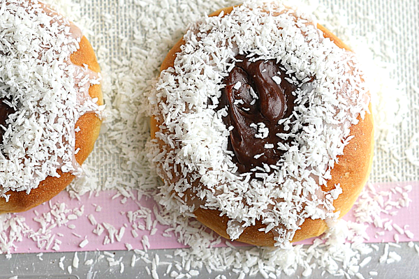 Scoleboller . Норвежская булочка с кремом