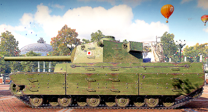 Японский супертяжёлый танк Type 4 Heavy.