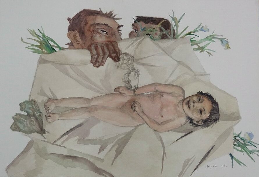 Владислав Несынов "Реконструкция мумии"