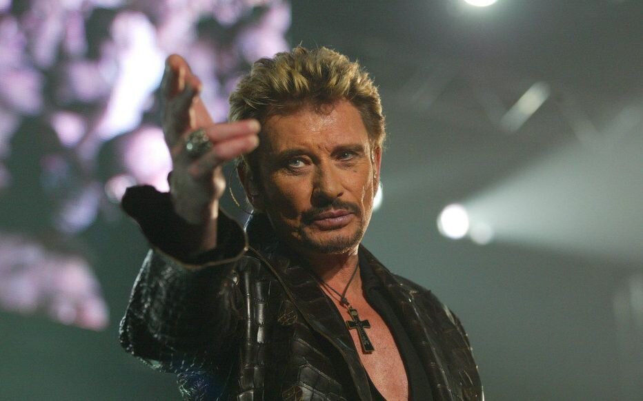 Johnny Hallyday à Bercy le 15 décembre 2003 Le Parisien/Olivier Lejeune