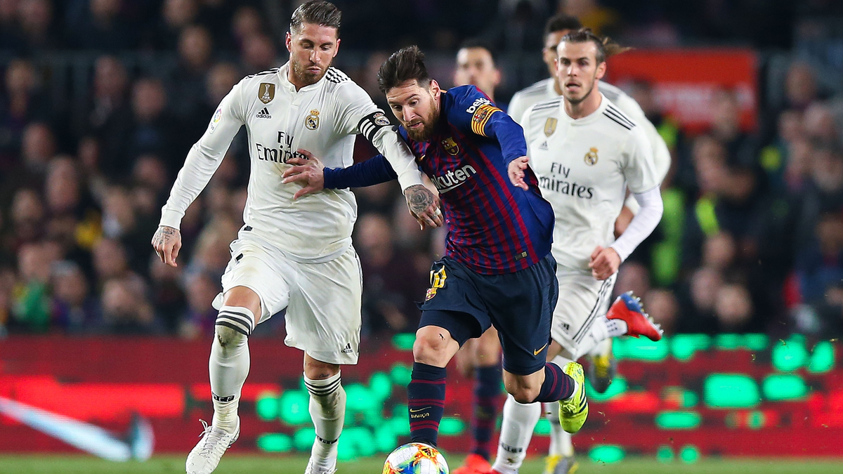 Серхио Рамос, Лионель Месси и Гарет Бэйл. Фото: foxsportsasia.com