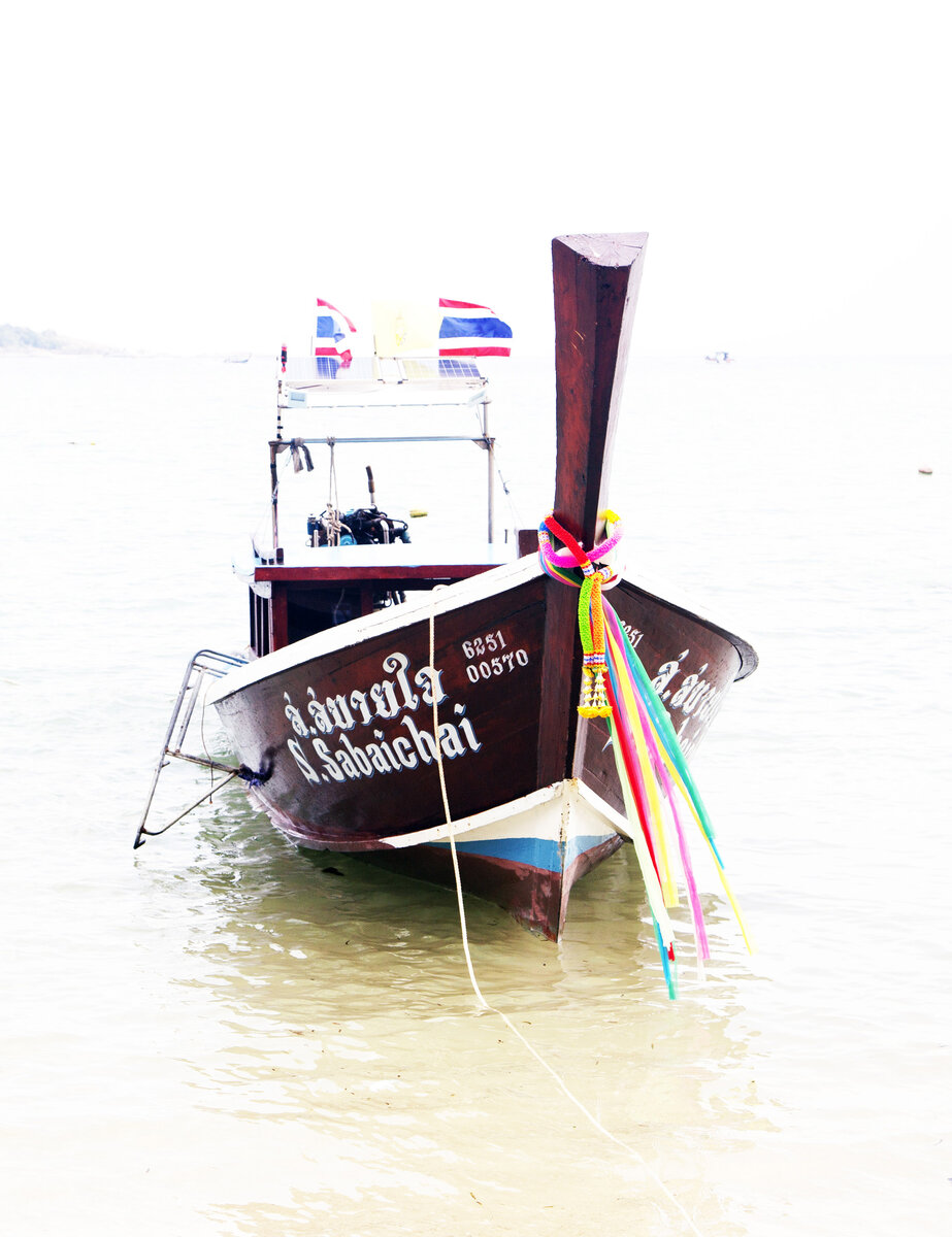 Длиннохвостая тайская лодка. Красотка!