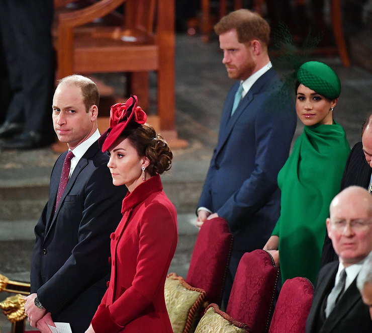 Кембриджские и Сассекские на королевской службе, фото: Getty Images