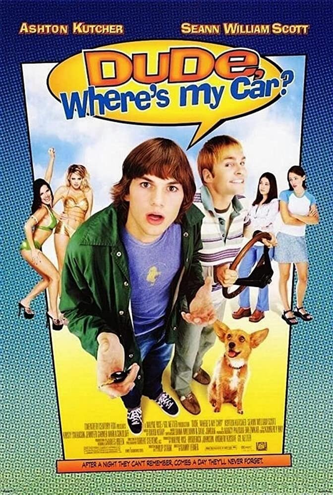 постер фильма "Dude, Where's My Car?" источник www.imdb.com