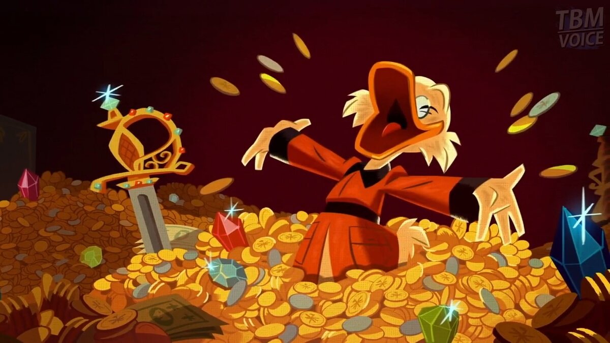 Кадр из мультсериала Утинные истории