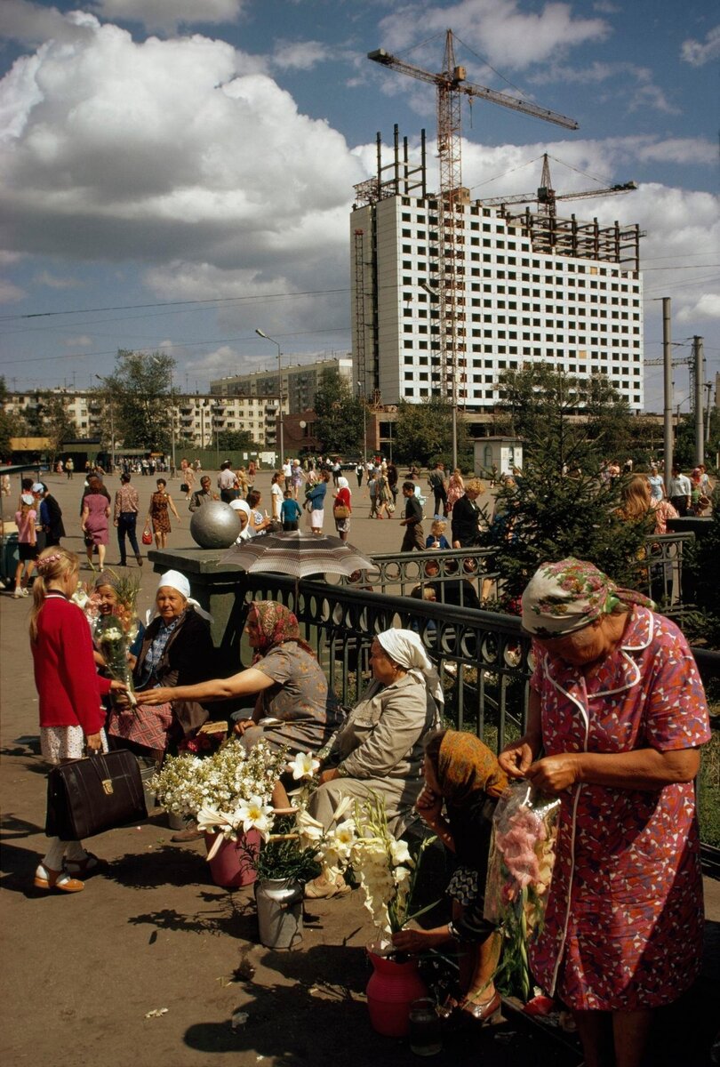 Торговля в Новосибирске 1960-е гг. Фотограф: Дин Когнер