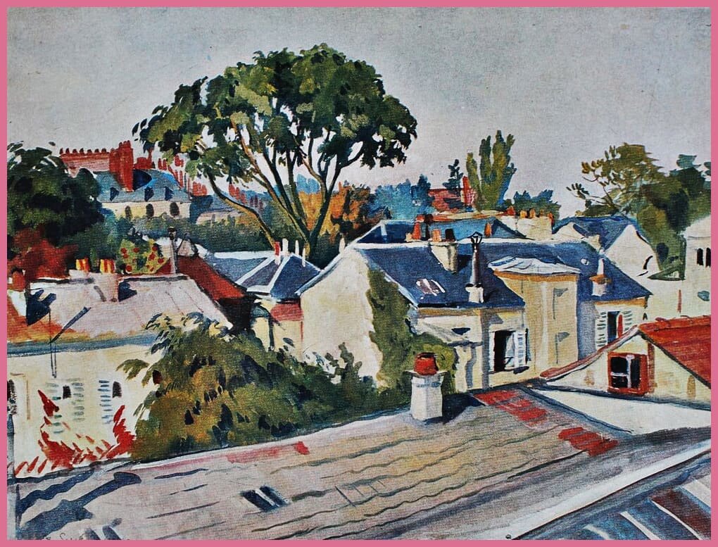 "Версаль. Крыши города." 1924