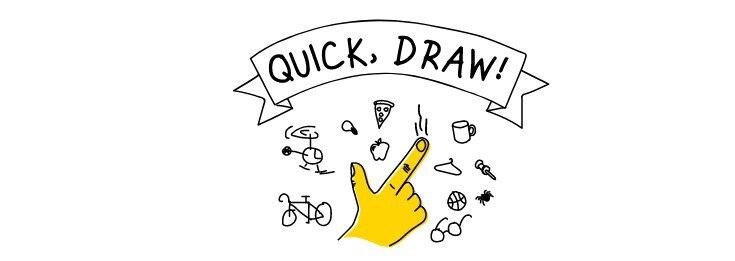 20-ти секундная игра, во время которой ты должен нарисовать что-то, а нейросеть должна успеть угадать загаданное 