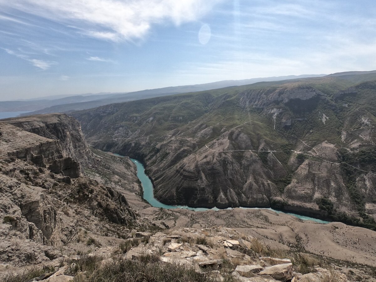 Сулакский каньон в Дагестане