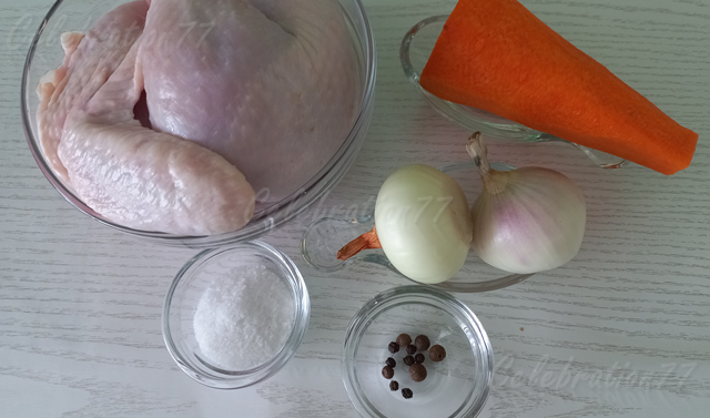 Продукты для бульона