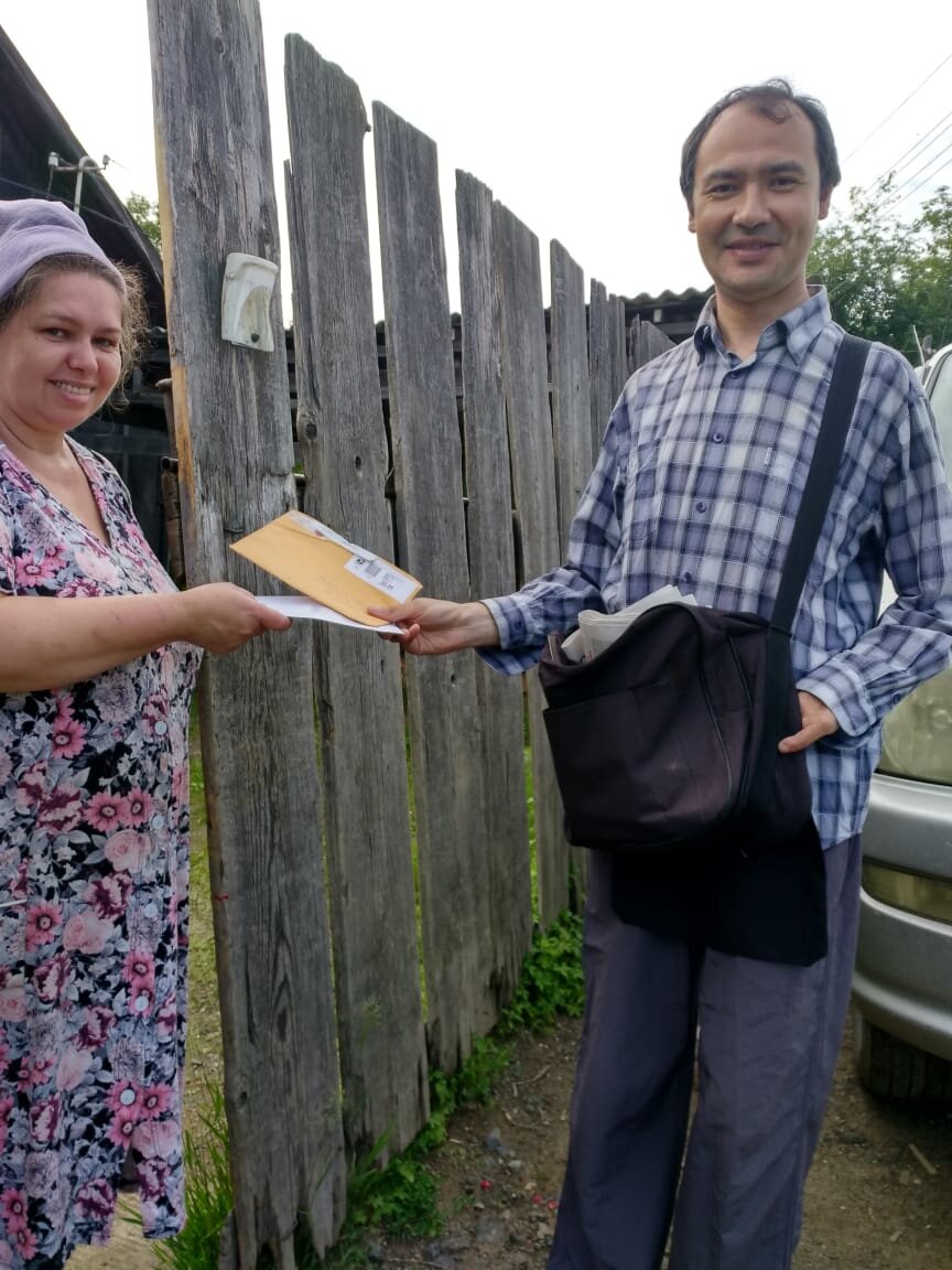 Почтальон Фото: личный архив/ Иван Чернов
