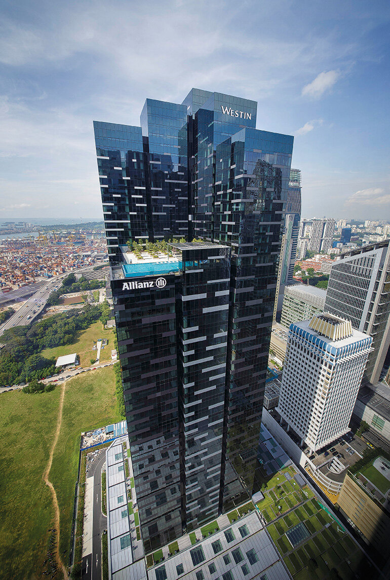 Asia Square by Denton Corker Marshall. Photography by John Gollings. 