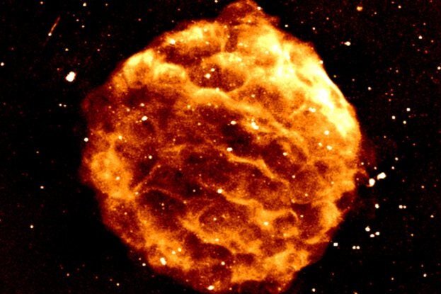     Суперкомпьютер обработал колоссальный объем данных, чтобы получить фантастическое изображение сверхновой