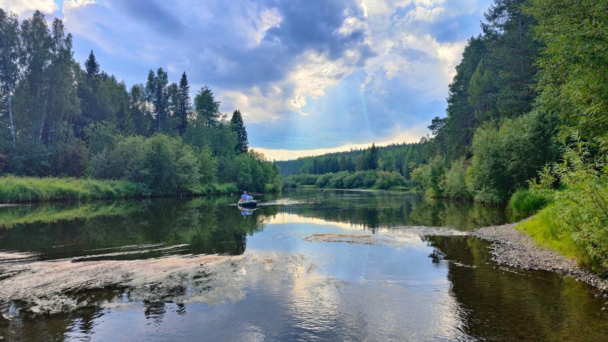 Красота уральской  природы завораживает...