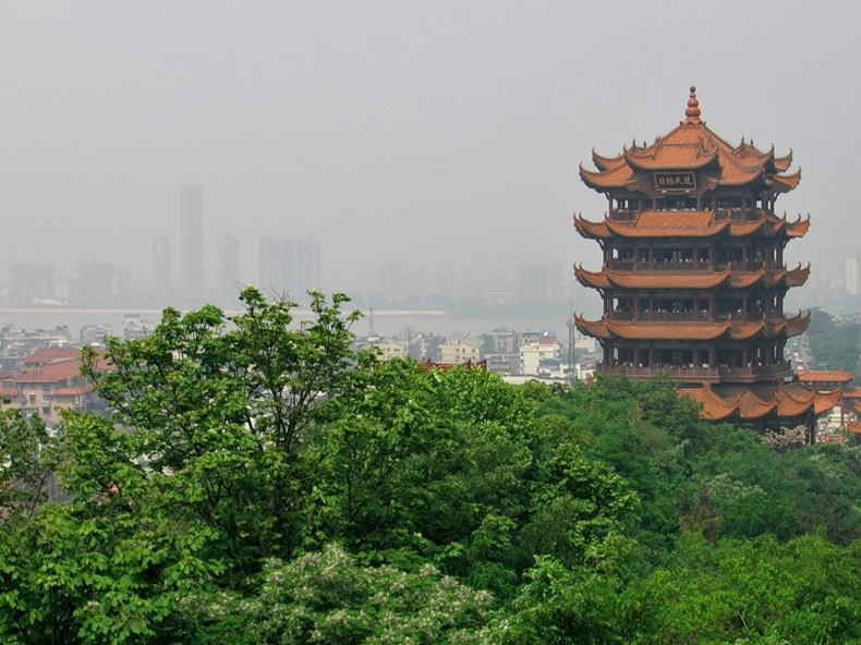 Башня Желтого Журавля (黄鹤楼) 
