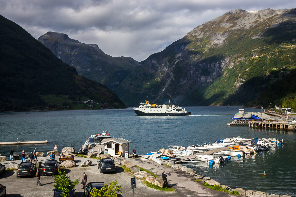 Fjords of Norway на машине