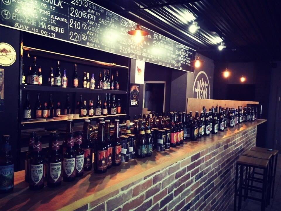 Барная стойка в НЗБ баре