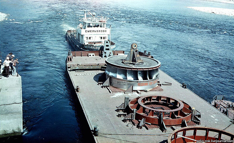 История энергетики России в фотографиях: Как строилась Саяно-Шушенская ...