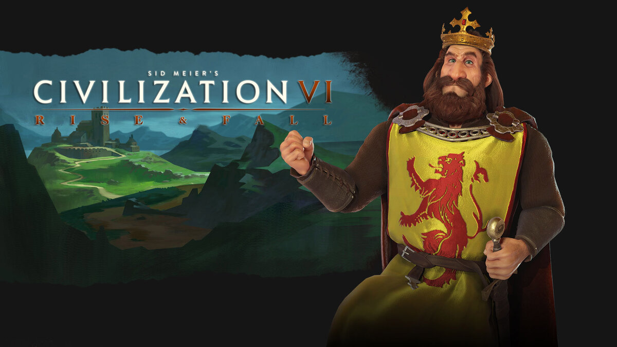 В Civilization 6: Rise and Fall, анонсирована Шотландия и ее правитель  Роберт Брюс | ApxGamE | Дзен