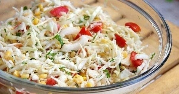 Нежный вкусный салатик!