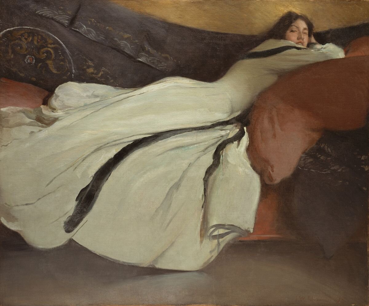 Отдых. 1895. Метрополитен-музей, Нью-Йорк 