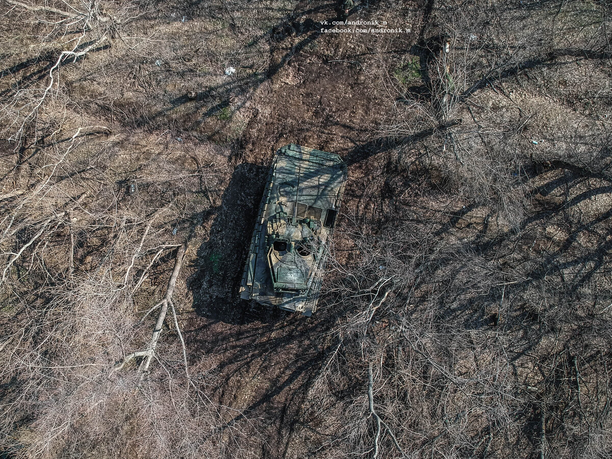 Модернизированная БМП-2 ВС ДНР