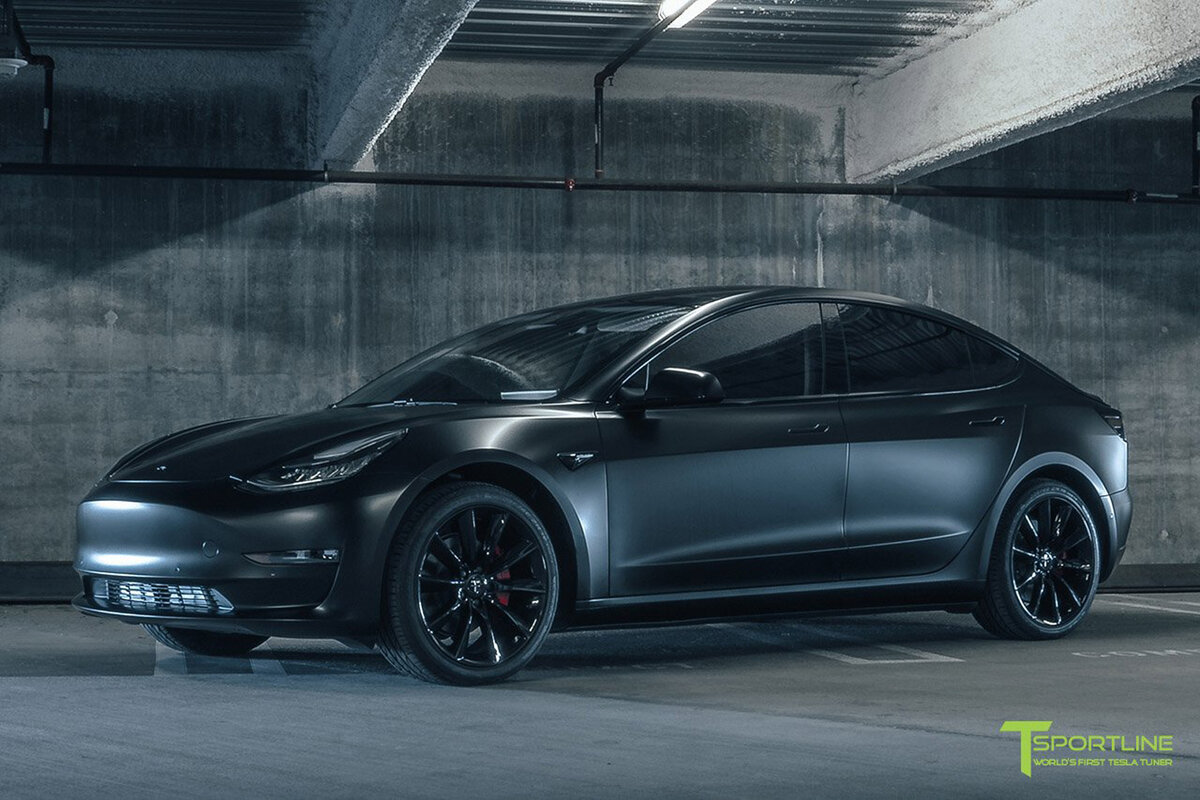 T Sportsline Tesla Model 3 получает косметические моды | Авто новости | Дзен