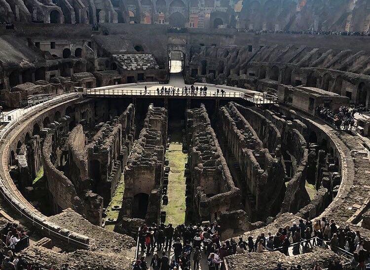 Колизей изнутри