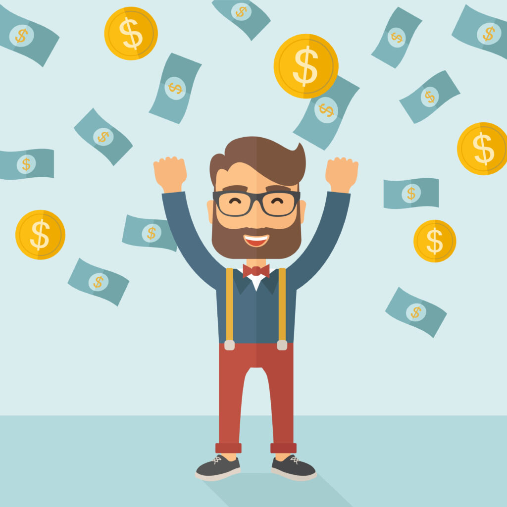 Наш директор, когда взял большой проект.