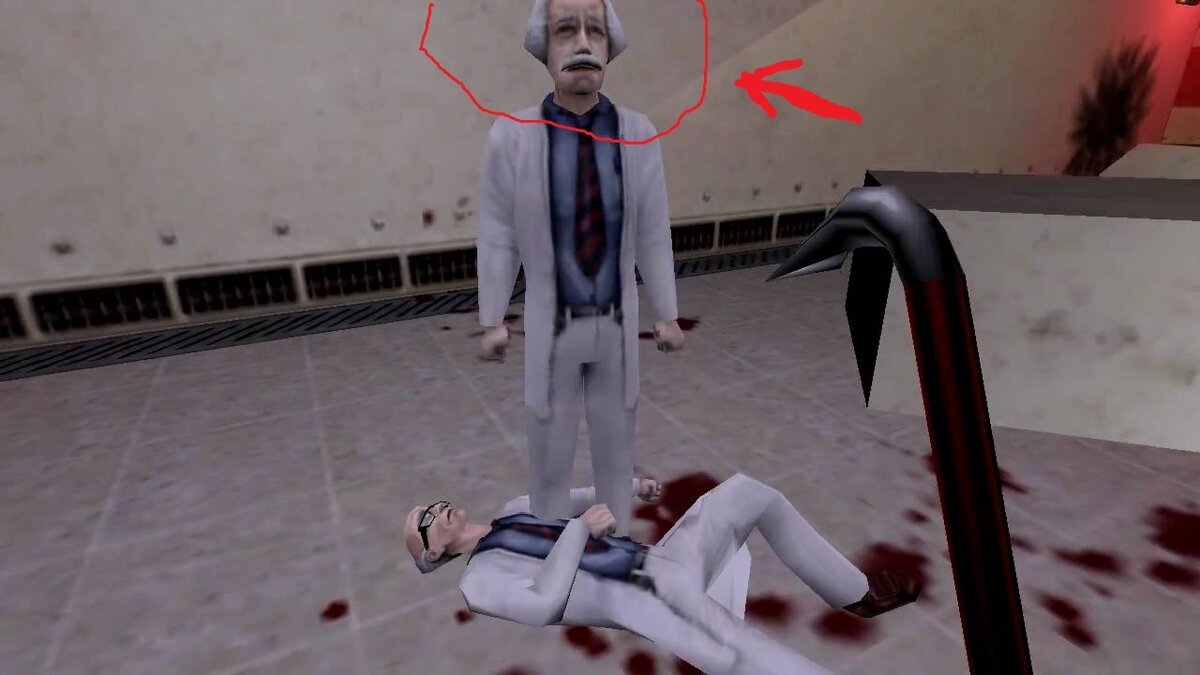 Один из ученых ну уж очень напоминает внешне Альберта Энштейна.