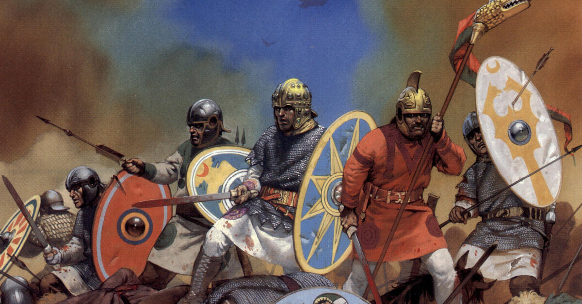 Битва римлян с германцами