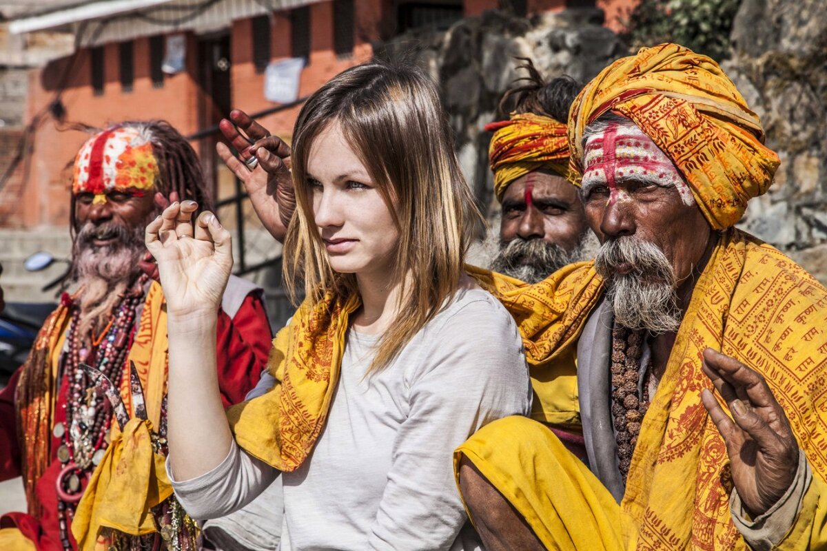 Садху в Катманду 