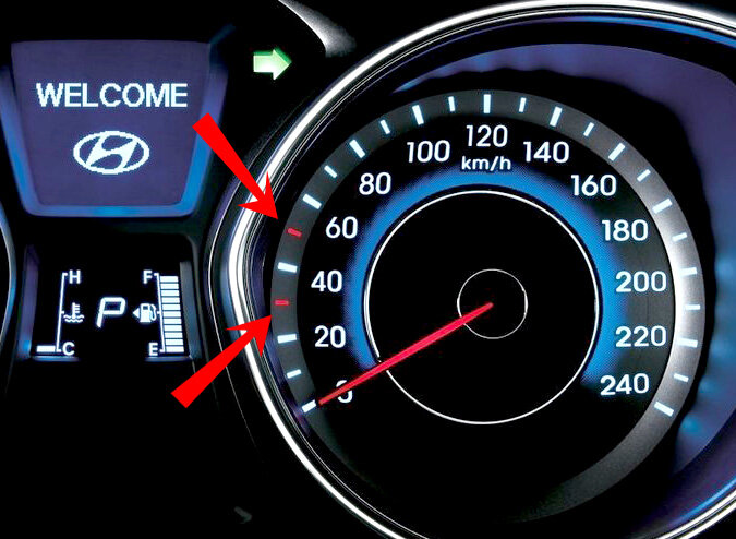 Европейцам удобно, а вот у нас ограничения скорости несколько другие. Впрочем, надолго ли?