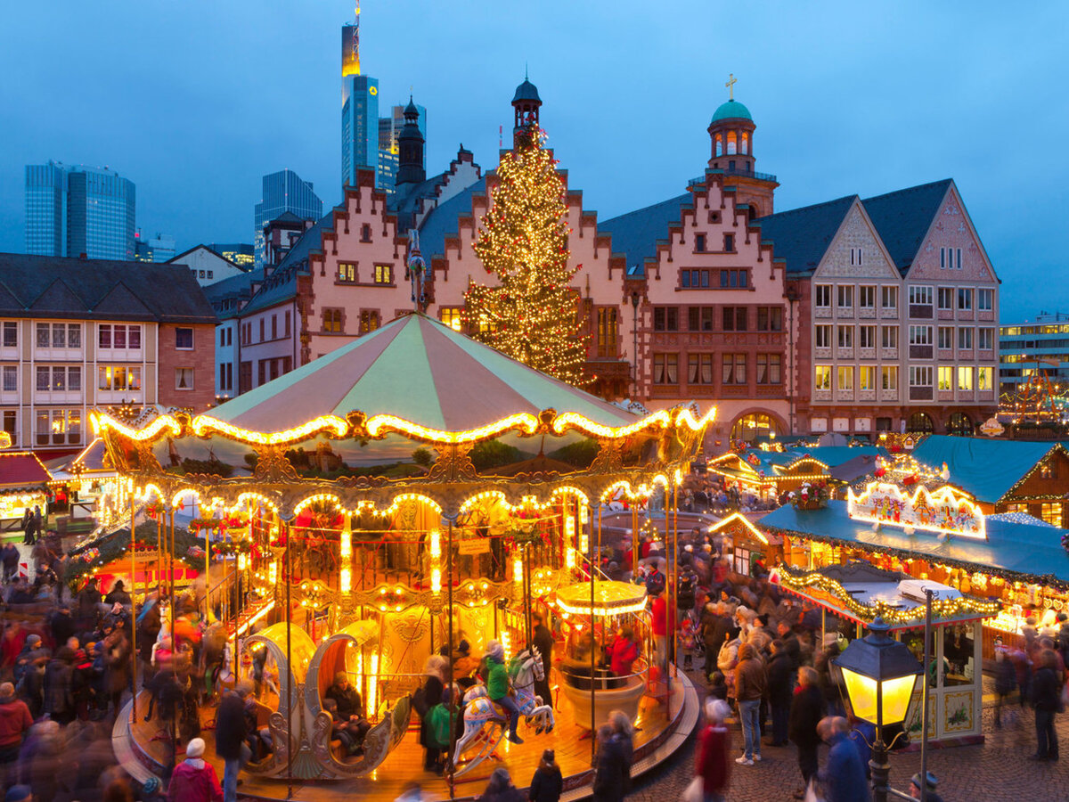 Frankfurter Weihnachtsmarkt, Франкфурт, Германия