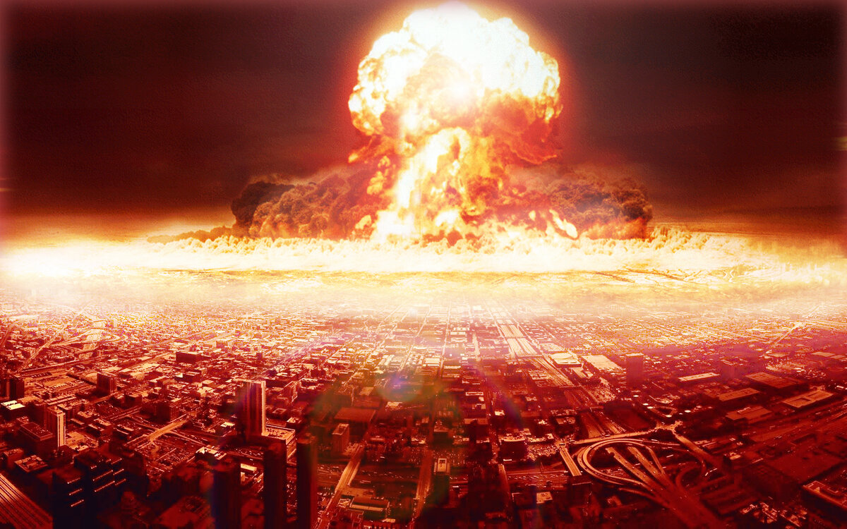 Ядерное нападение. Лос Анджелес 2029 год. Ядерный апокалипсис.