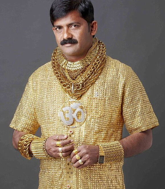 The Gold Man - так прозвали Датту Фуге, жителя штата Махараштра