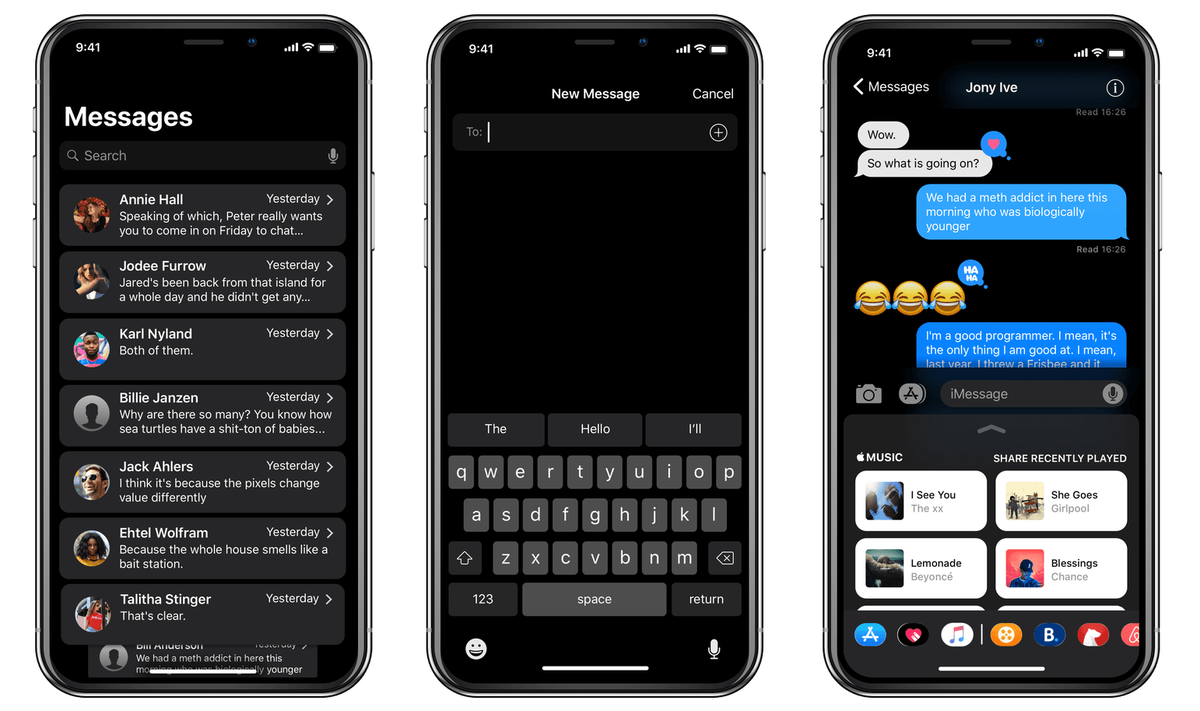 Тёмная тема на iPhone: правильный дизайн «Dark Mode»!? | OnOn.Su | Дзен