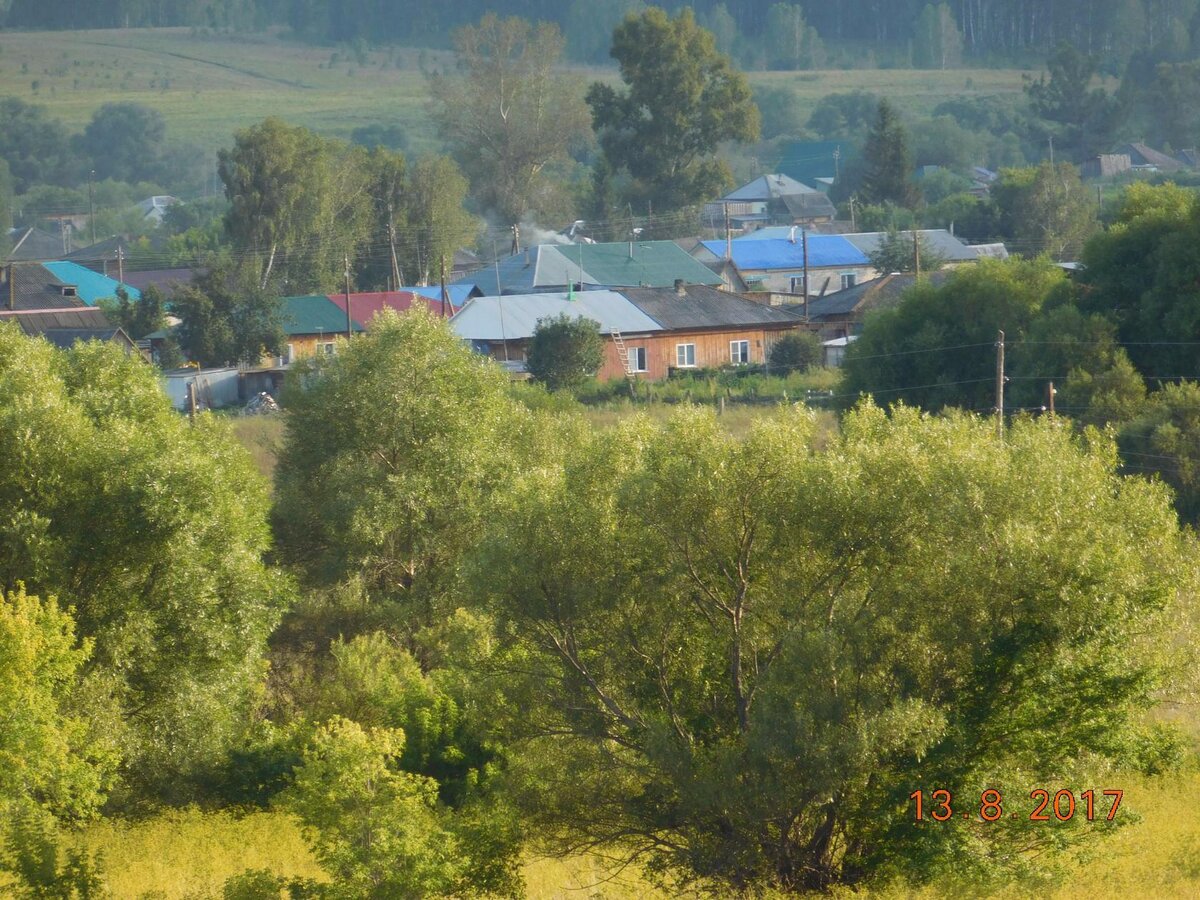 Деревня Петровка Омь