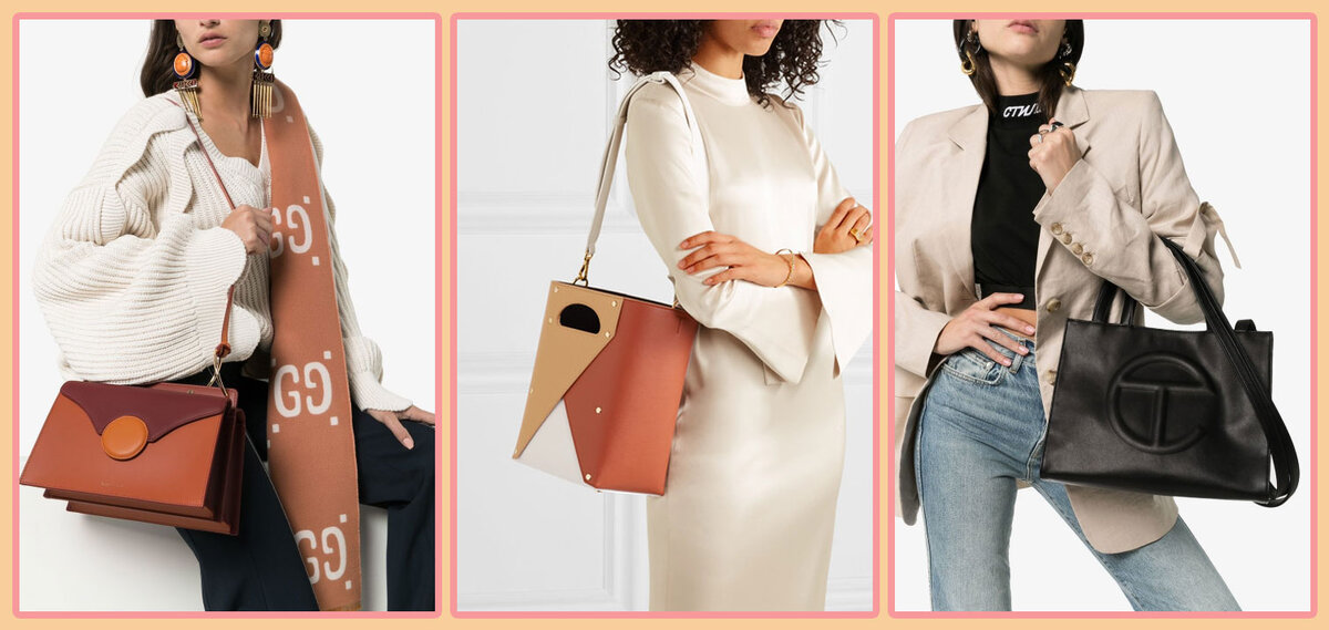 Сумки: DANSE LENTE, YUZEFI, TELFAR